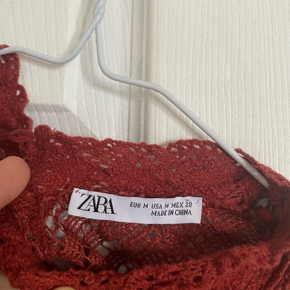 ZARA red top - Picture 3 of 3